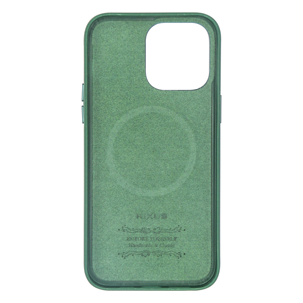 Rixus Classic 02 Case With MagSafe For iPhone 14 Green