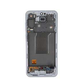 Samsung Galaxy A55 A556B Display And Digitizer With Frame Iceblue Pre-assembled