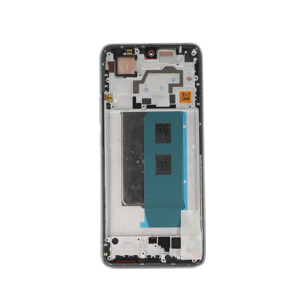 Xiaomi Poco F5 Pro 5G Display And Digitizer With Frame White Service Pack