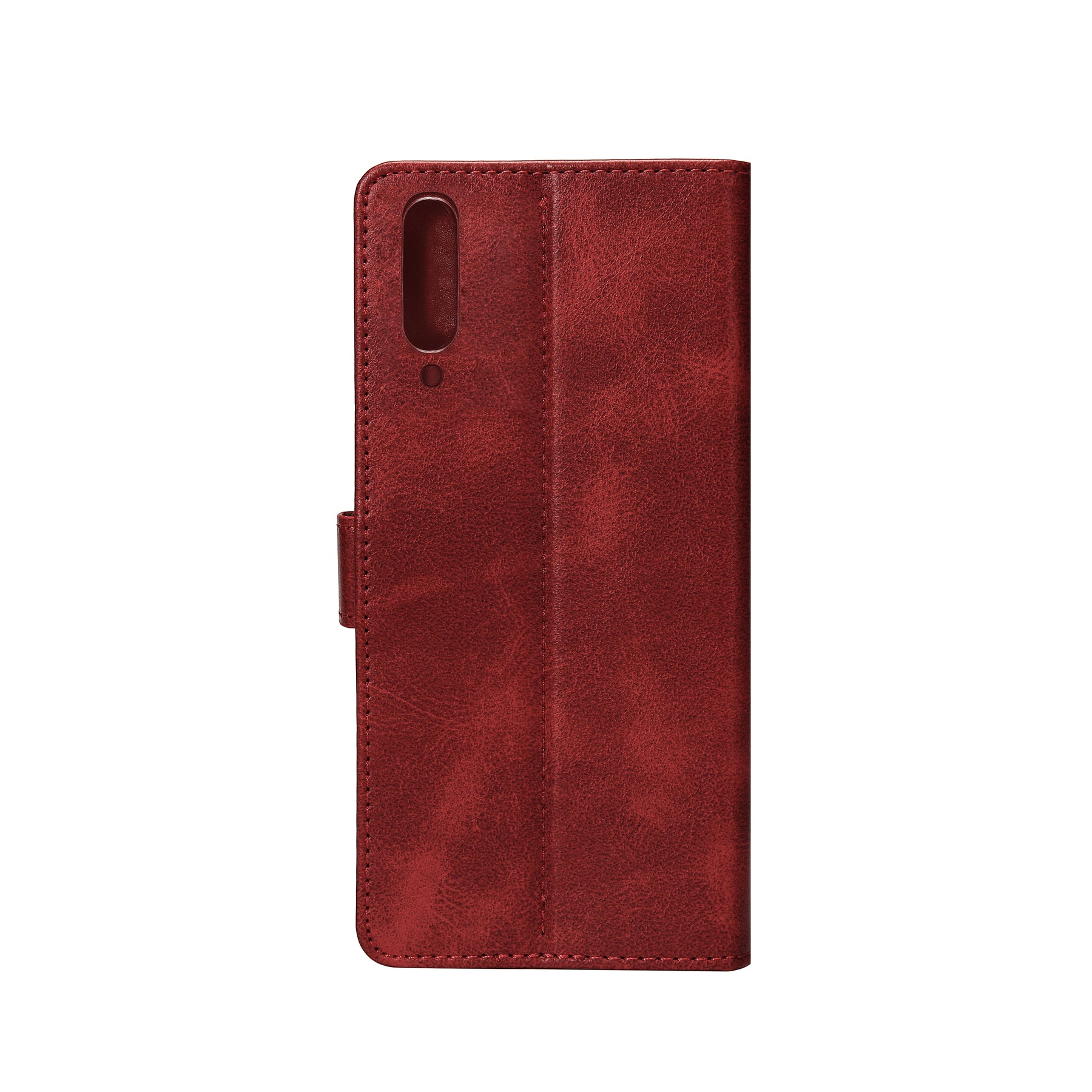 Rixus Bookcase For Samsung Galaxy A7 A750F Dark Red