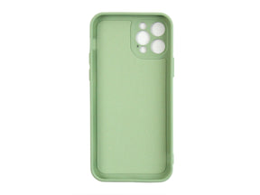 Rixus For iPhone 12 Pro Soft TPU Phone Case Matcha