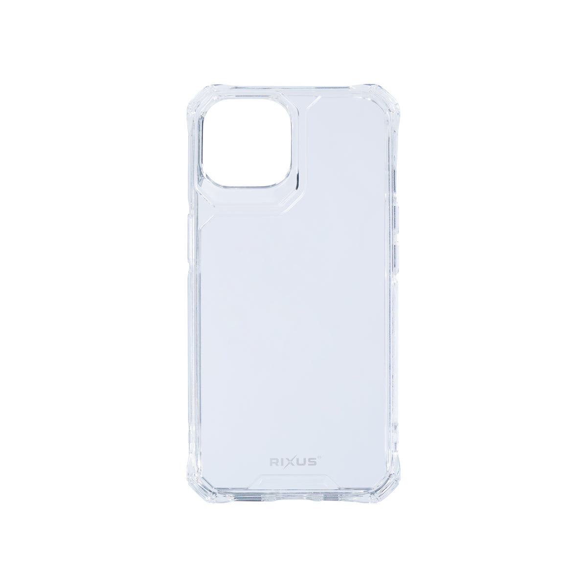 Rixus For iPhone 12, 12 Pro Armor-X Anti Shock Case Transparent