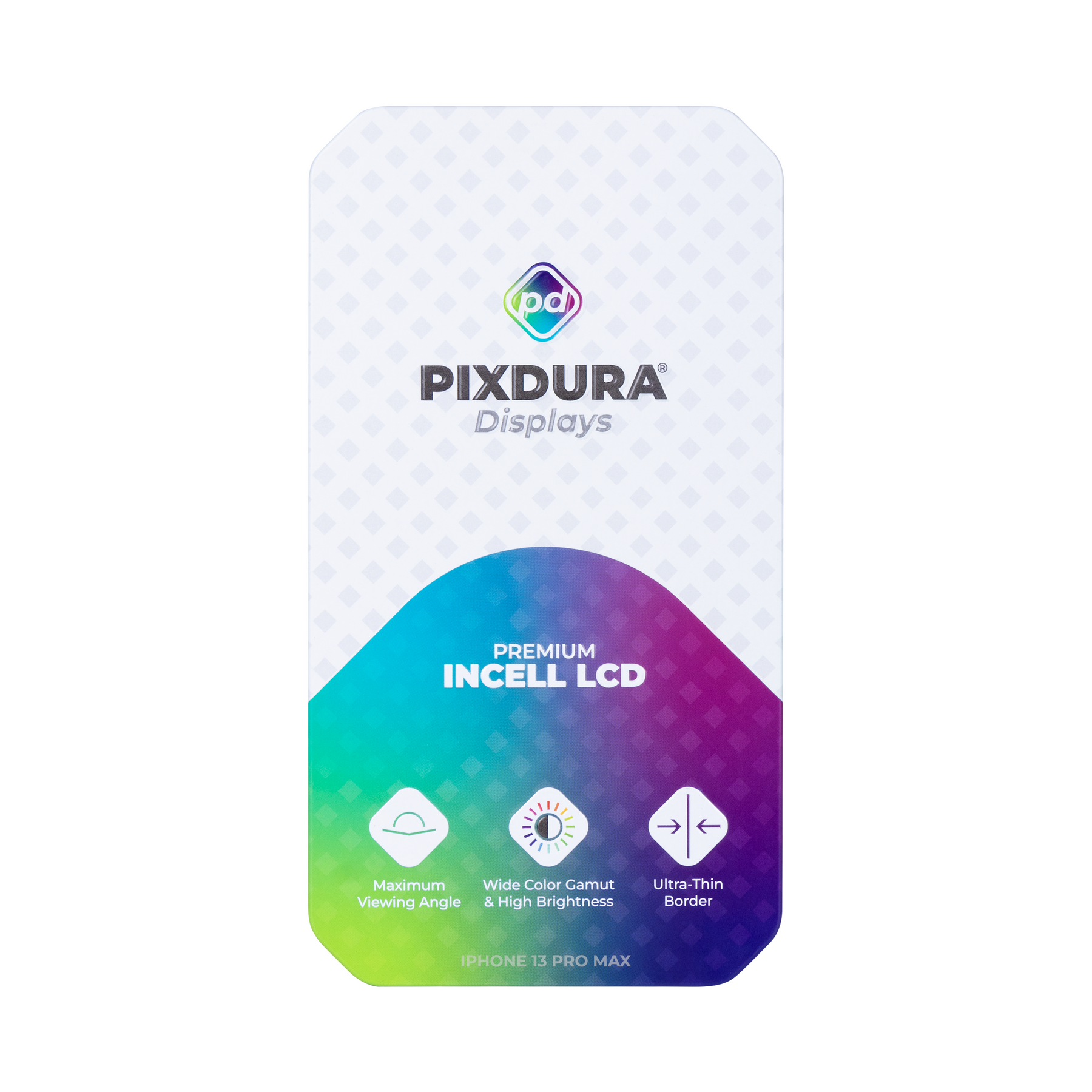 PIXDURA For iPhone 13 Pro Max Display And Digitizer In-Cell Premium (IC Removable)