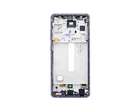 Samsung Galaxy A52s 5G A528B Display And Digitizer With Frame Awesome Violet Service Pack