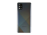 Samsung Galaxy A71 A715F Back Cover Prism Crush Black (+ Lens)