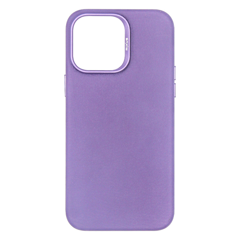 Rixus Classic 02 Case With MagSafe For iPhone 14 Pro Max Purple