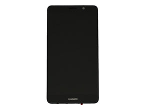 Huawei Mate 9 Display And Digitizer With Frame Obsidian Black Service Pack