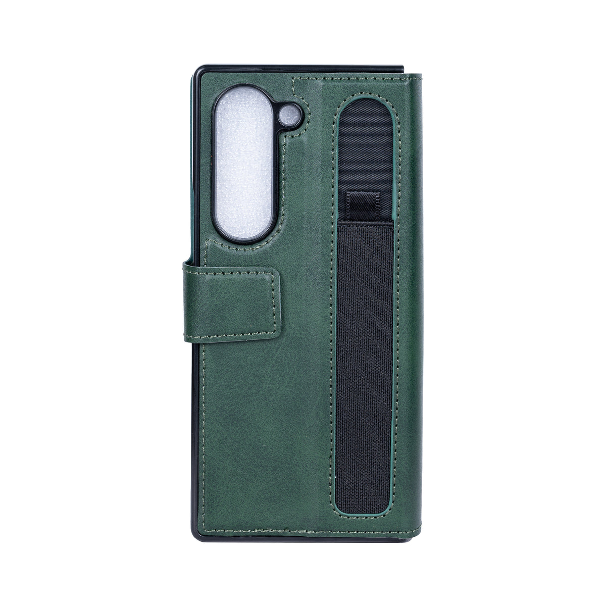 Rixus Wallet Case For Samsung Galaxy Z Fold 6 With Pen Holder Green