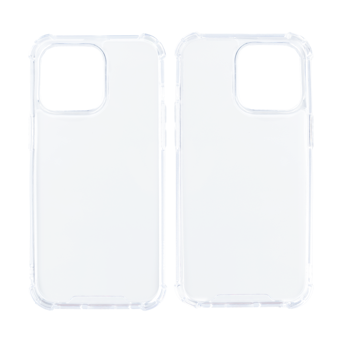 Rixus For iPhone 15 Pro Anti-Burst Case Transparent