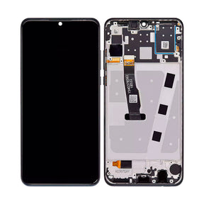 Huawei P30 Lite Display And Digitizer With Frame Midnight Black OEM