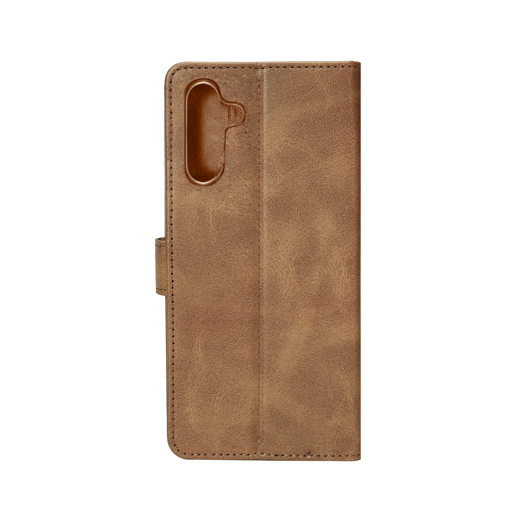 Rixus Bookcase For Samsung Galaxy S23 S911B Light Brown