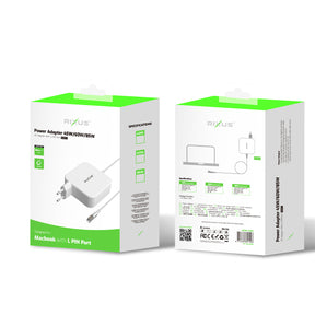 Rixus RXMCL 60W Charger For Macbook L Tip