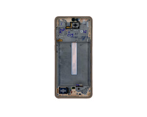 Samsung Galaxy A33 5G A336B Display And Digitizer With Frame Awesome Peach Service Pack