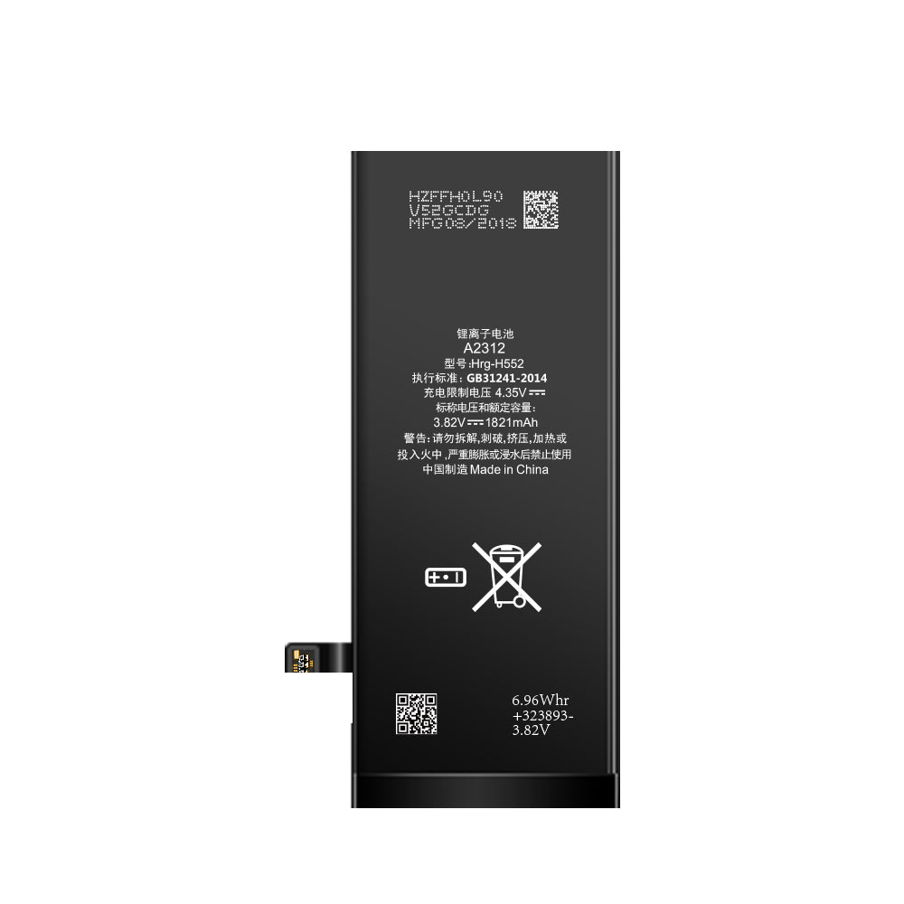 For iPhone SE (2020) Battery with TI-Chip