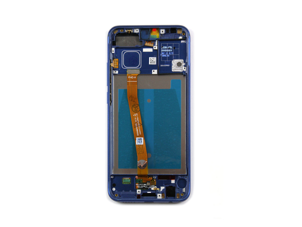 Huawei Honor 10 Display and Digitizer With Frame Phantom Blue Refurbished