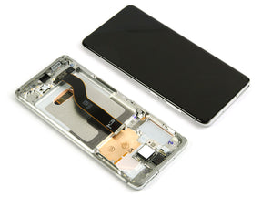 Samsung Galaxy S20 PlusG985F, 5G G986F Display And Digitizer With Frame Cloud White Service Pack