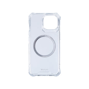 Rixus For iPhone 14 Pro Max Armor-X Anti Shock Case With MagSafe Transparent