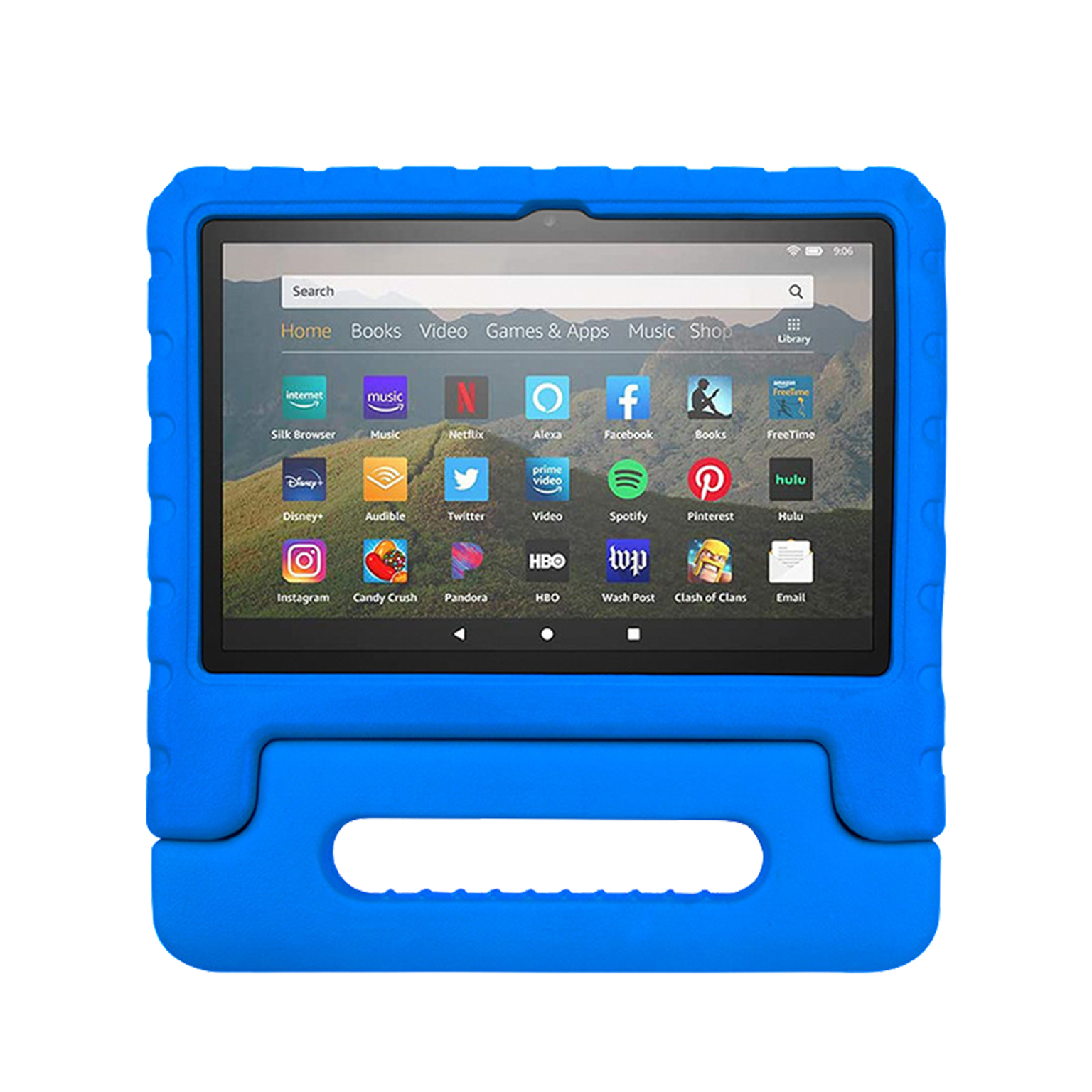 Rixus RXTC06 For iPad Mini 1, 2, 3, 4, 5, 7.9 Tablet Kids Case Blue