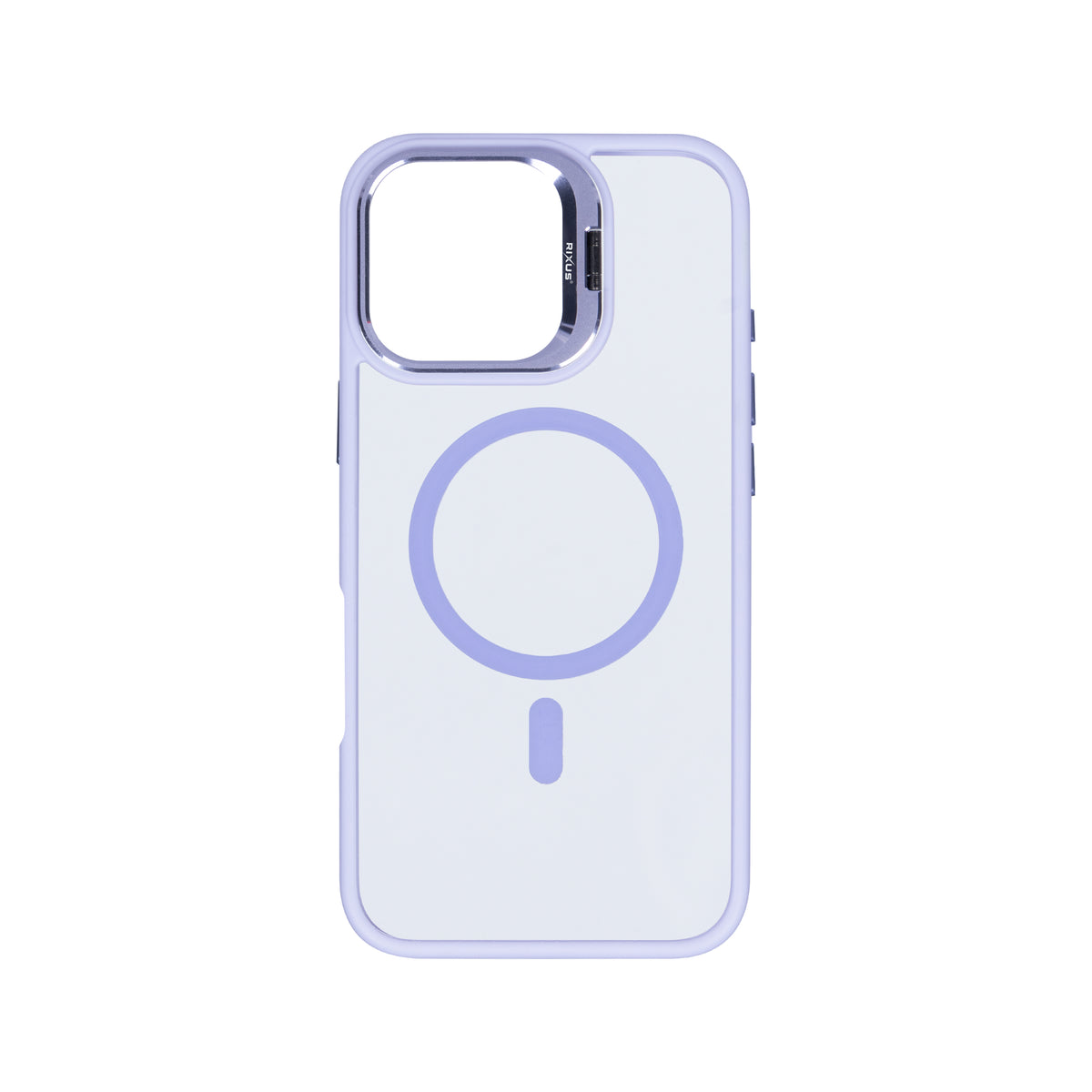 Rixus Classic 03 Case With MagSafe For iPhone 16 Pro Max Light Purple