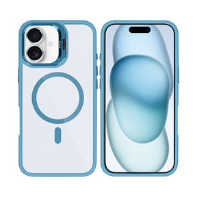 Rixus Classic 03 Case With MagSafe For iPhone 16 Light Blue