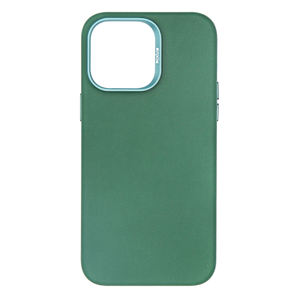 Rixus Classic 02 Case With MagSafe For iPhone 14 Pro Green