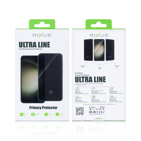 Rixus For Samsung Galaxy S24 S921B Privacy Ultra Line Tempered Glass