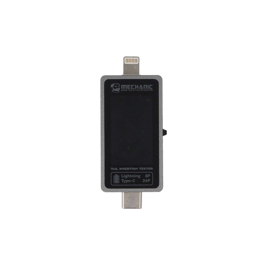 Mechanic T-824 Type-C to Lightning High Precision Digital Display Tail Insertion Tester