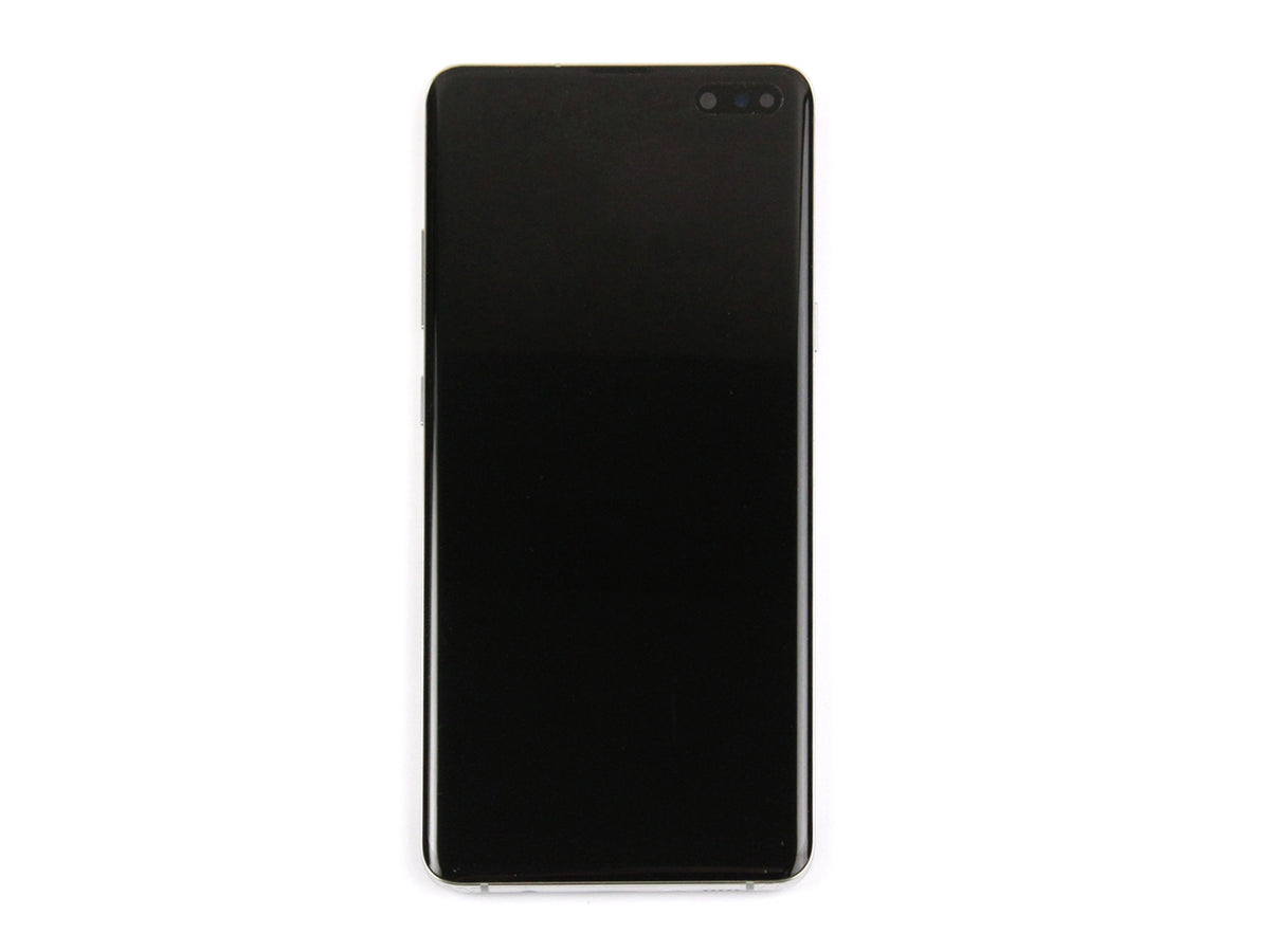 Samsung Galaxy S10 5G G977F Display and Digitizer Complete Crown Silver Service Pack