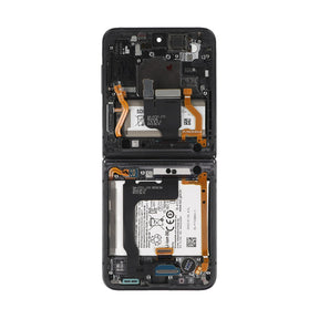 Samsung Galaxy Z Flip4 F721B Display And Digitizer Complete With Battery Graphite Service Pack