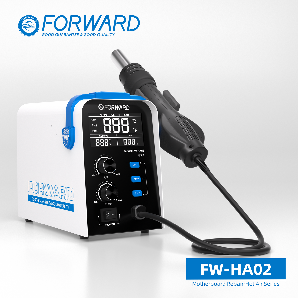 Forward Precise Temperature Control Hot Air Gun FW-HA02