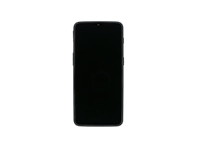 OnePlus 6T Display And Digitizer With Frame Mirror Black Refurbished