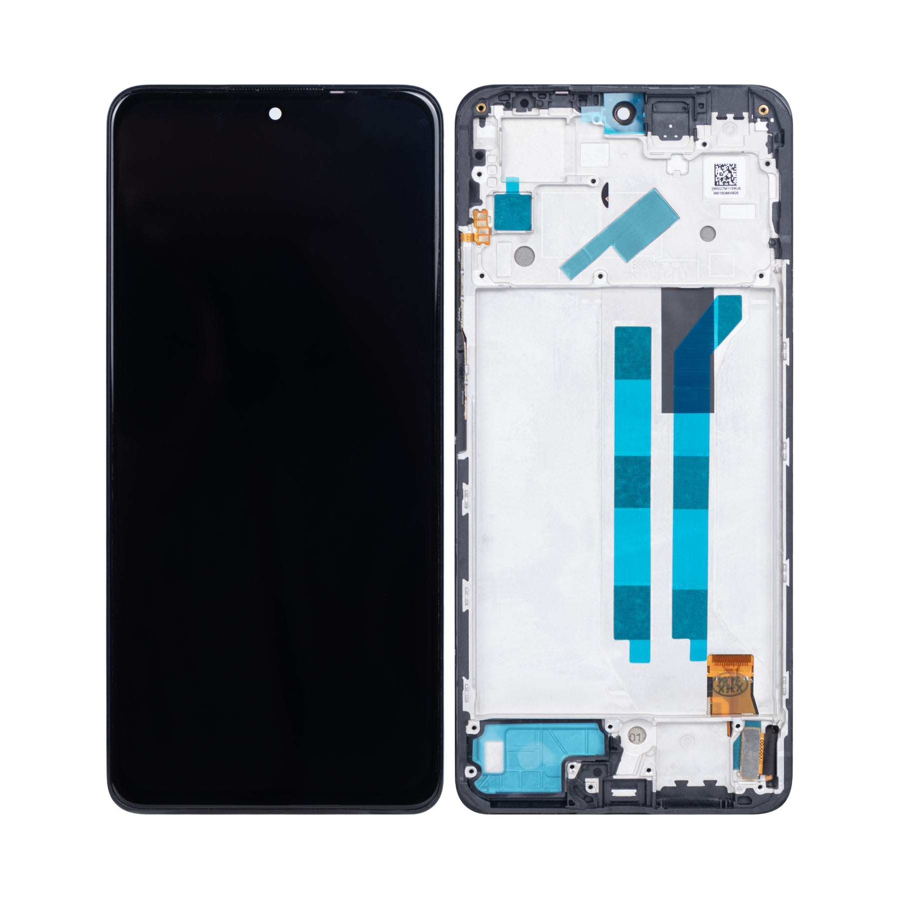 Xiaomi Redmi Note 11 Pro, Redmi Note 11 Pro 5G, Poco X4 Pro 5G Display And Digitizer With Frame Black OEM