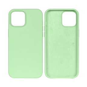 Rixus For iPhone 15 Soft TPU Phone Case Matcha Green