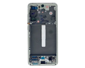 Samsung Galaxy S21 FE G990B Display And Digitizer with Frame Olive Service Pack