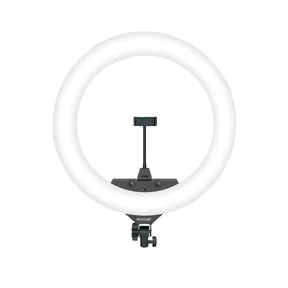 Rixus RXLG14 Selfie Ring Light And Holder Stick 14 inch