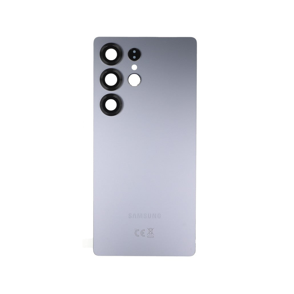 Samsung Galaxy S25 Ultra S938B Back Cover Titanium Silver Blue With Lens Original
