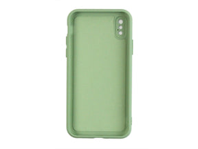Rixus For iPhone X, XS Soft TPU Phone Case Matcha