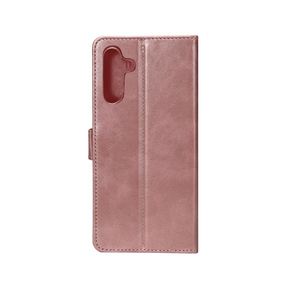 Rixus Bookcase For Samsung Galaxy A54 5G A546B Pink