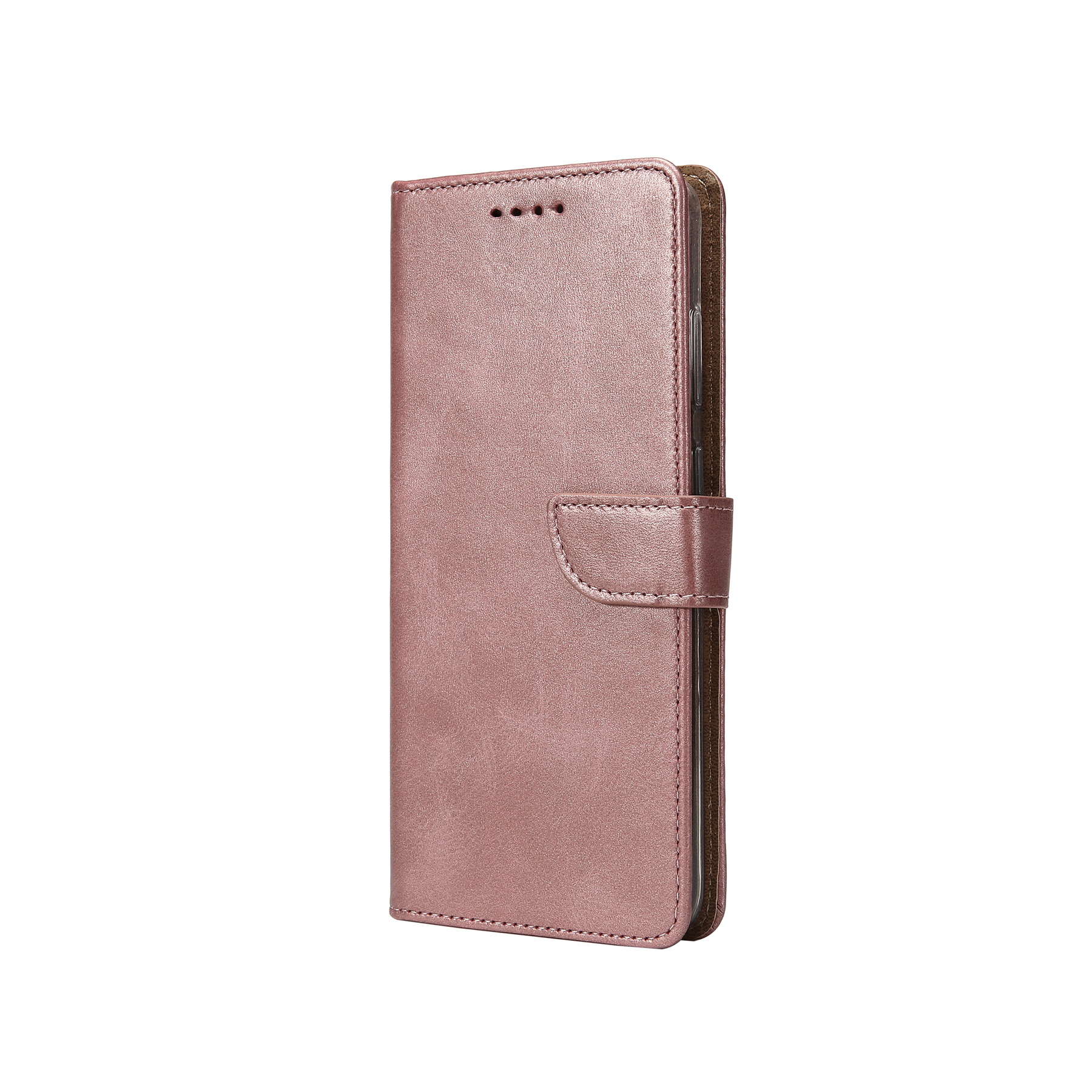 Rixus Bookcase For Samsung Galaxy A50 A505F Pink