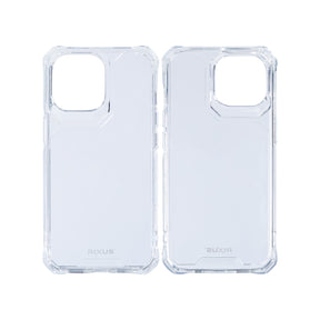 Rixus For iPhone 15 Pro Max Armor-X Anti Shock Case Transparent
