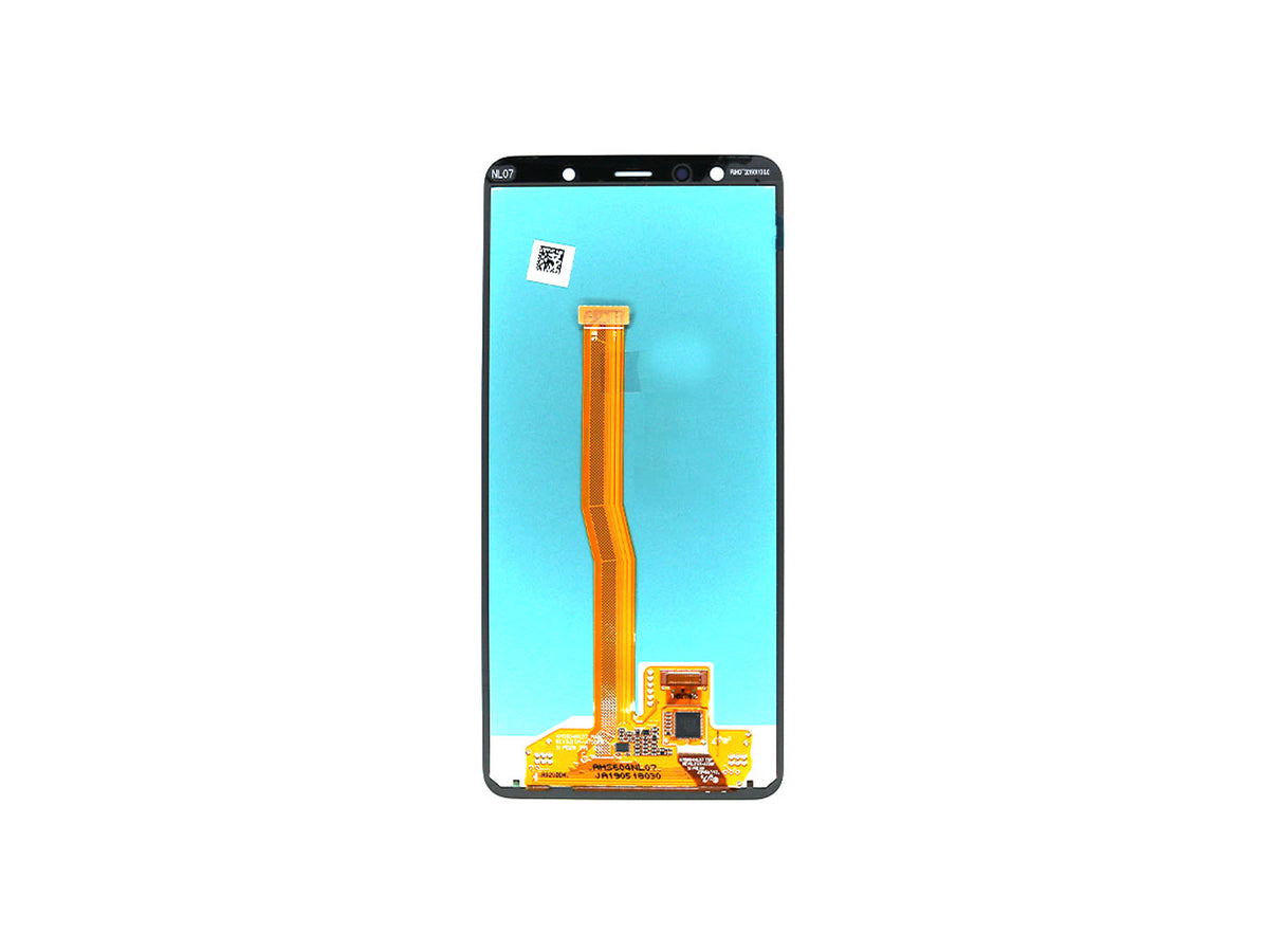 Samsung Galaxy A7 A750F (2018) Display And Digitizer Without Frame Black Service Pack