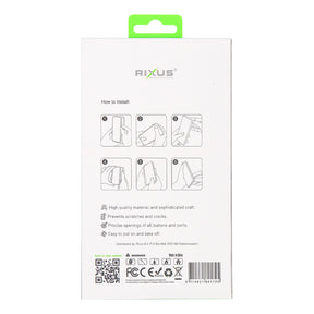 Rixus Classic 02 Case With MagSafe For iPhone 12 Pro Max Purple