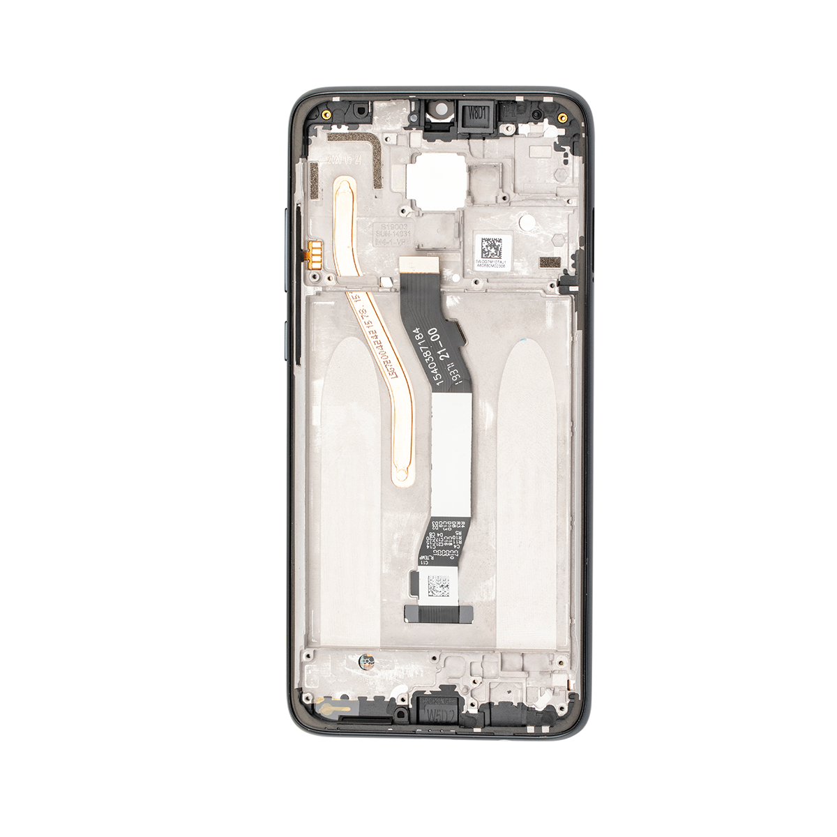 Xiaomi Redmi Note 8 Pro Display And Digitizer With Frame Black OEM