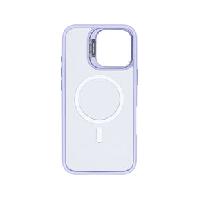 Rixus Classic 03 Case With MagSafe For iPhone 16 Pro Max Light Purple