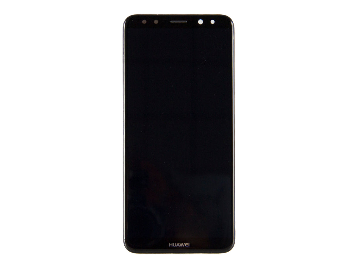 Huawei Mate 10 Lite Display and Digitizer With Frame Black Service Pack