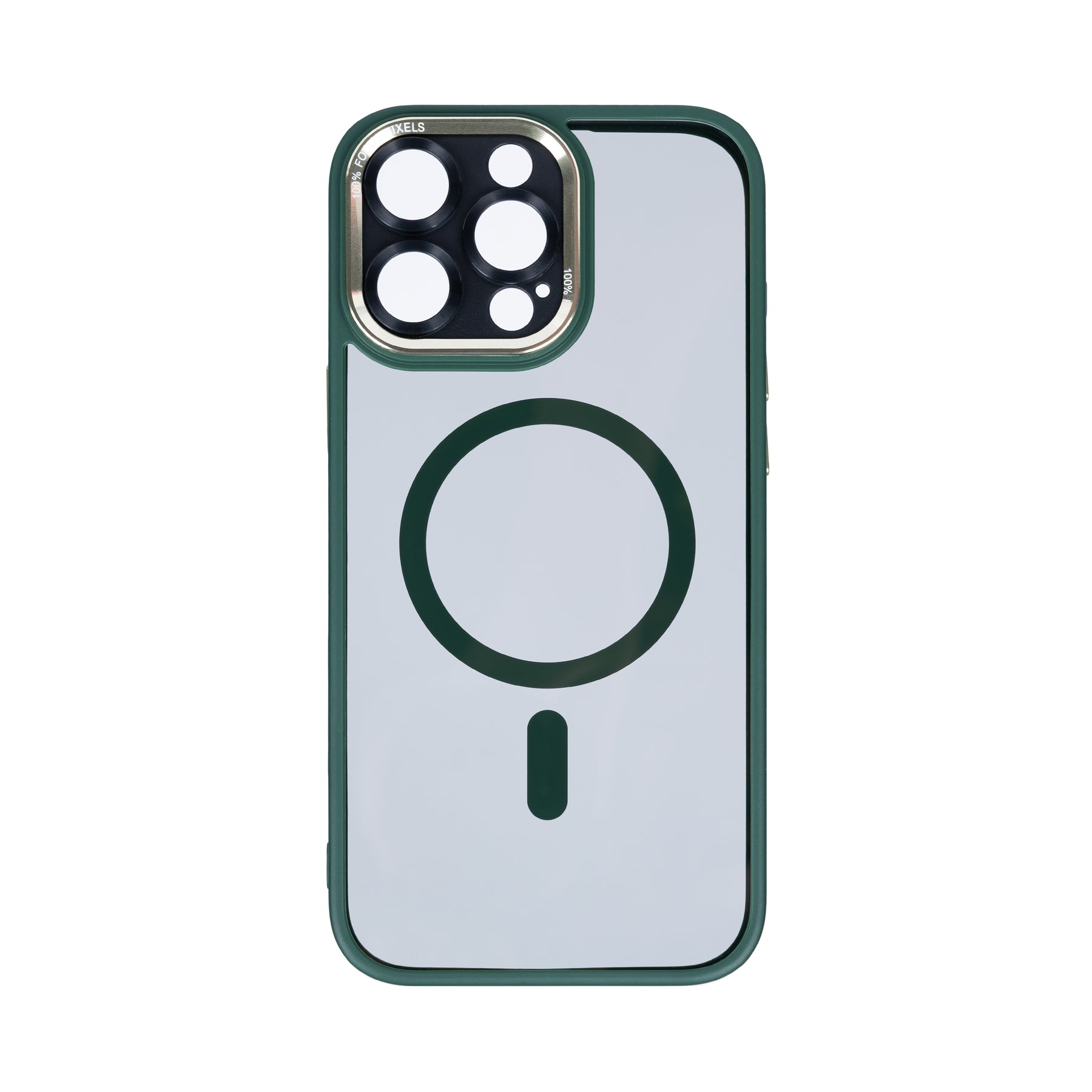 Rixus Classic 04 Case With MagSafe For iPhone 16 Pro Dark Green