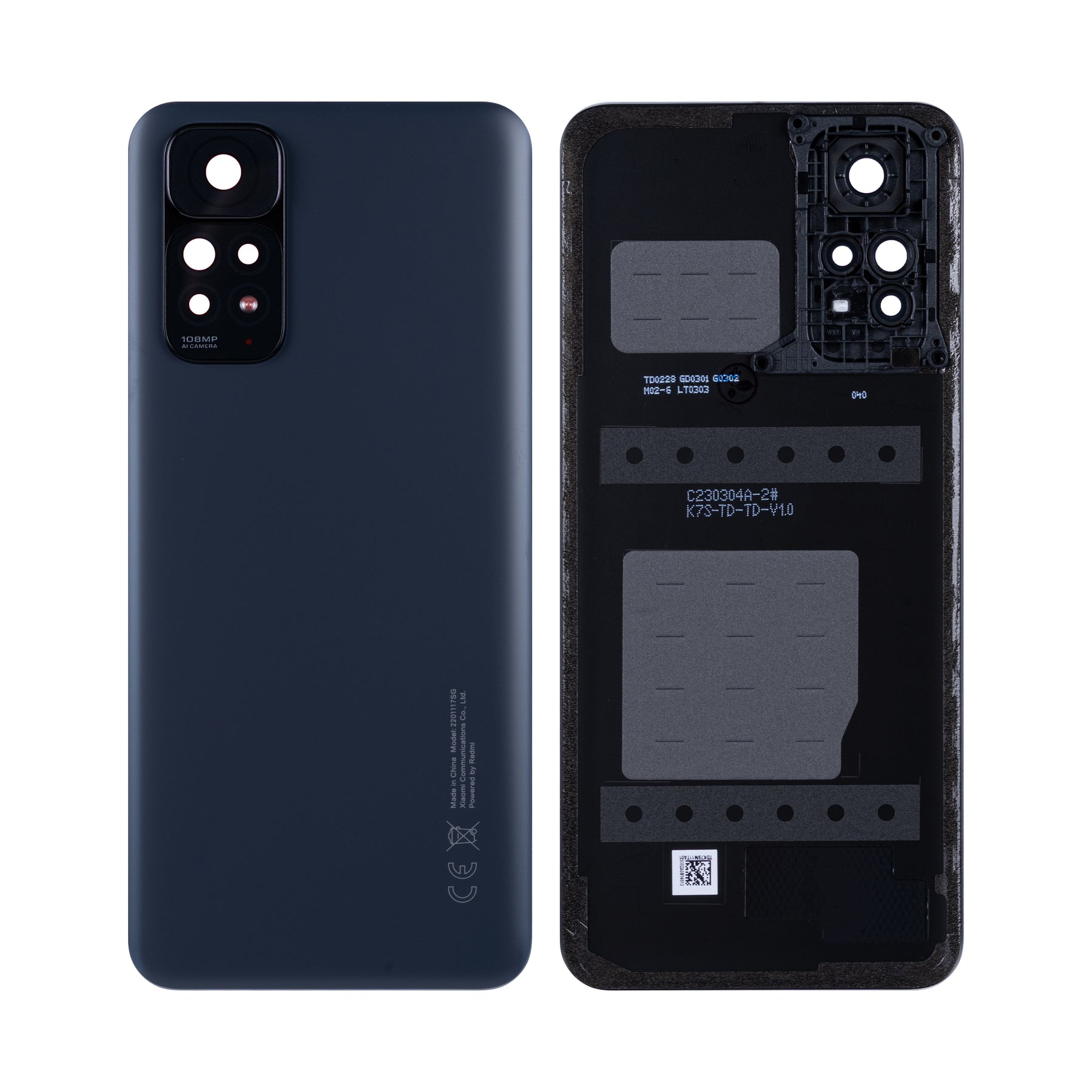Xiaomi Redmi Note 11S Back Cover Graphite Grey Original