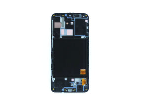 Samsung Galaxy A40 A405F Display And Digitizer With Frame Black Service Pack