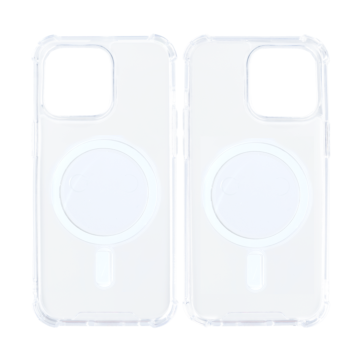 Rixus For iPhone 11 Pro Max Anti-Burst Case With Magsafe Transparent