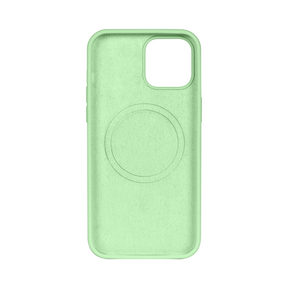 Rixus For iPhone 12 Mini Soft TPU Phone Case With MagSafe Matcha